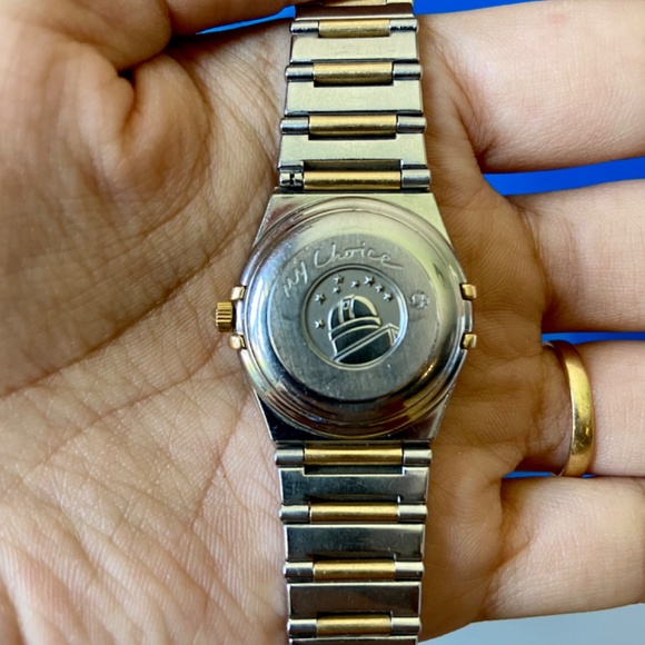Luxury Omega Constellation Automatic My Choice Two Tone Womens Watch - Picture 4 of 7